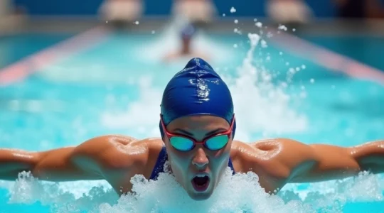 Natation en piscine